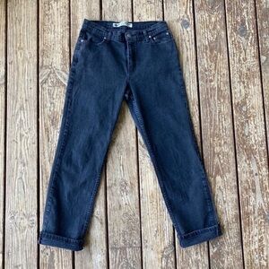 Harley-Davidson Women's Straight Leg Jeans - Black Denim